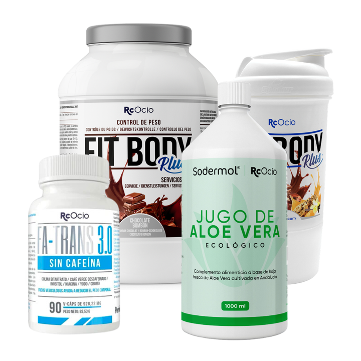 PACK Completo Adelgazamiento con vaso coctelera