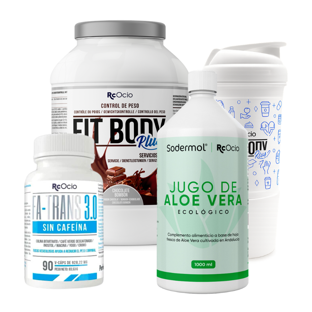 PACK Completo Adelgazamiento con vaso coctelera