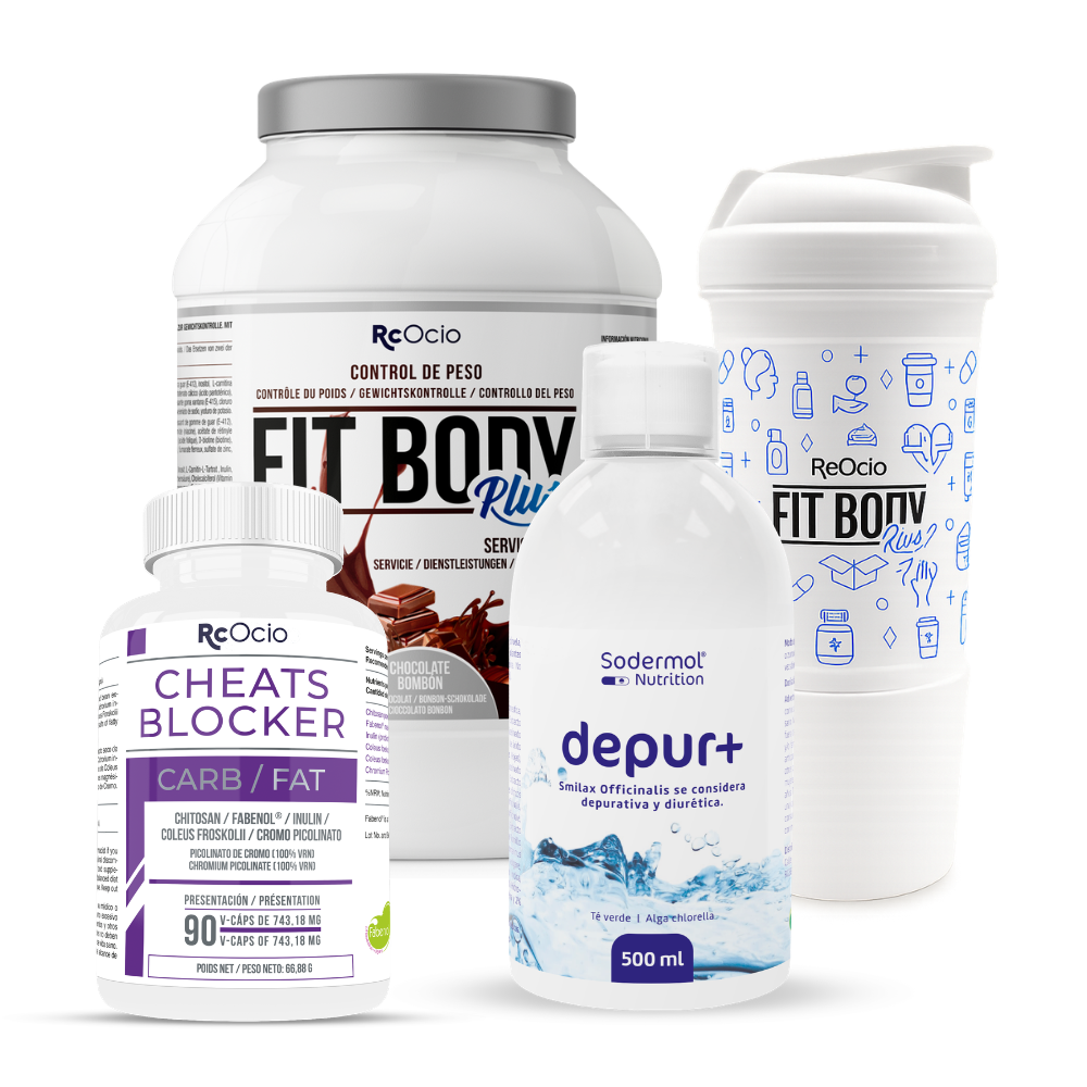 PACK Completo Adelgazamiento con vaso coctelera