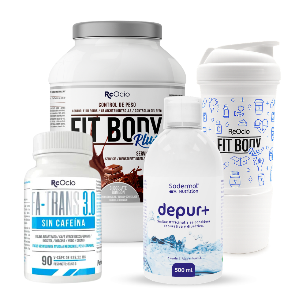 PACK Completo Adelgazamiento con vaso coctelera