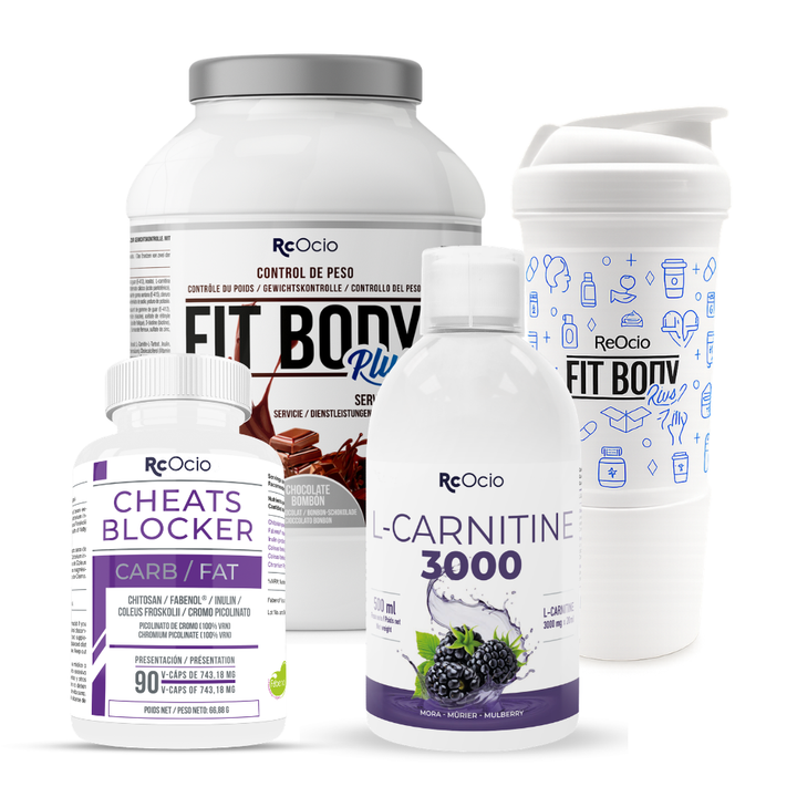 PACK Completo Adelgazamiento con vaso coctelera