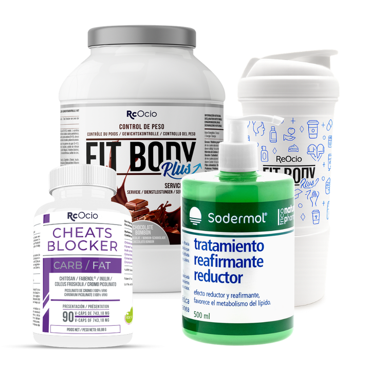 PACK Completo Adelgazamiento con vaso coctelera