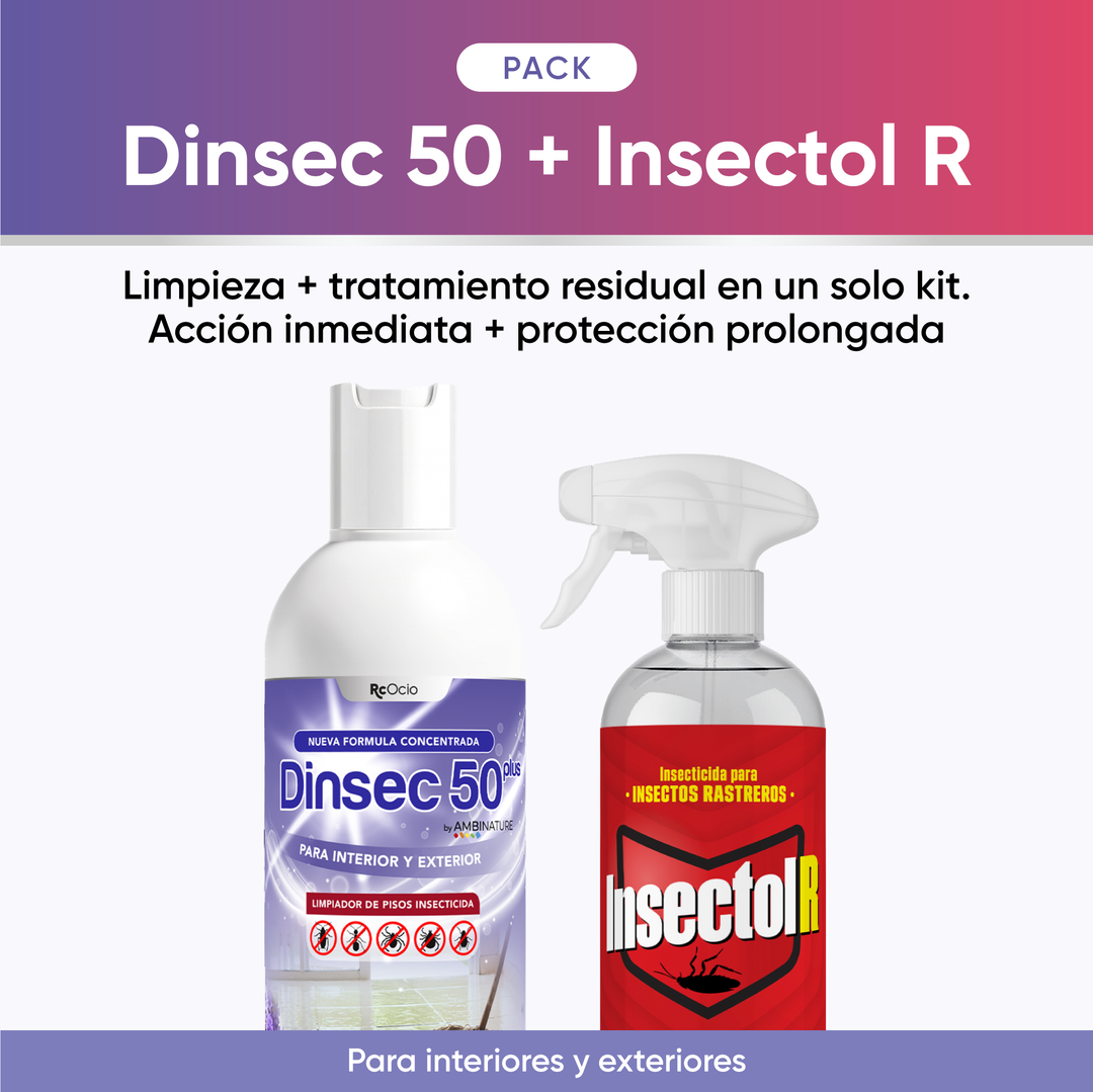Pack insecticida Dinsec + Insectol