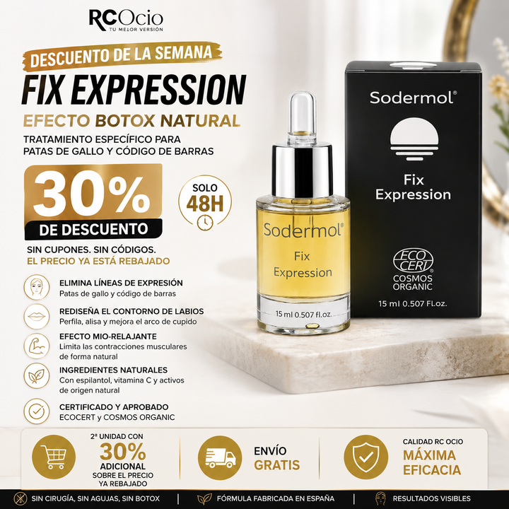🔥 DESCUENTO DE LA SEMANA | FIX EXPRESSION -30%