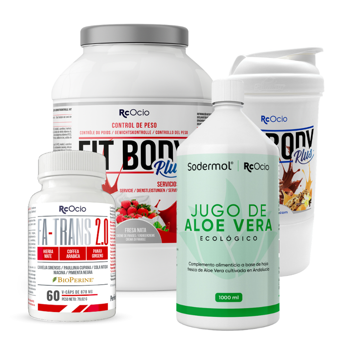 PACK Completo Adelgazamiento con vaso coctelera