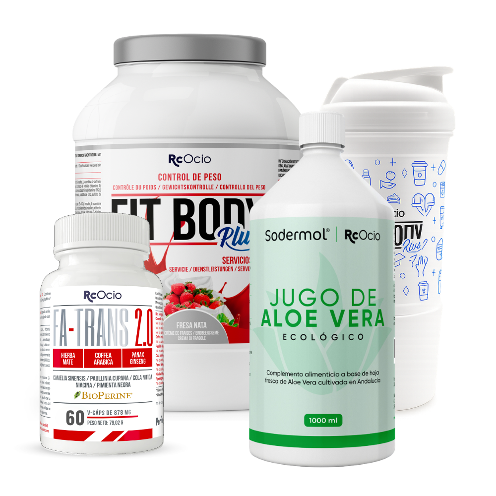 PACK Completo Adelgazamiento con vaso coctelera
