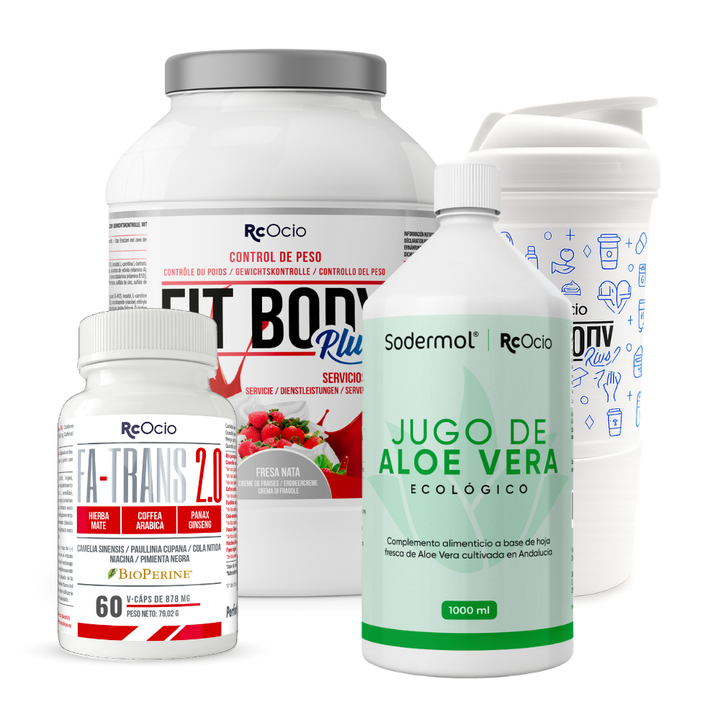 PACK Completo Adelgazamiento con vaso coctelera