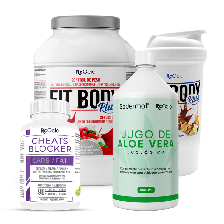 PACK Completo Adelgazamiento con vaso coctelera