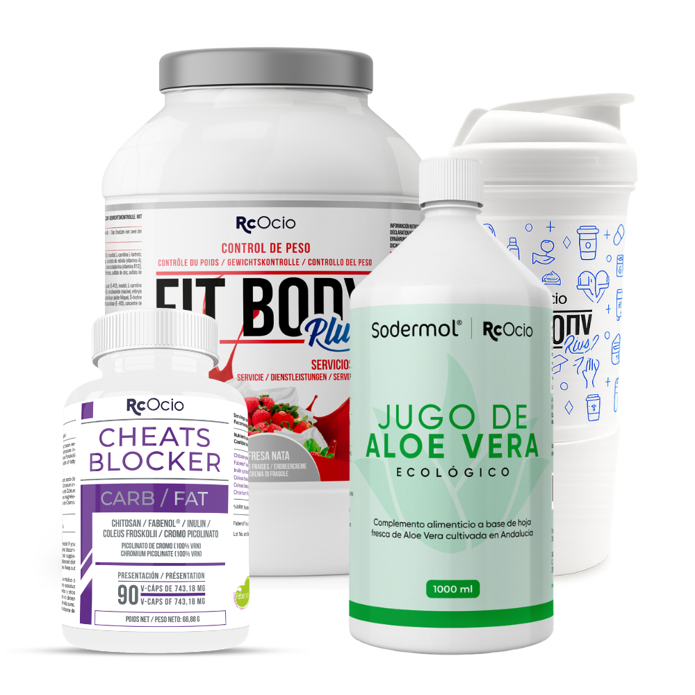 PACK Completo Adelgazamiento con vaso coctelera