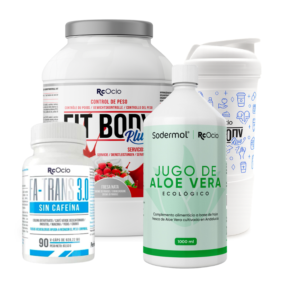 PACK Completo Adelgazamiento con vaso coctelera