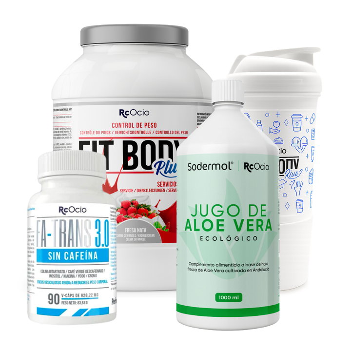 PACK Completo Adelgazamiento con vaso coctelera