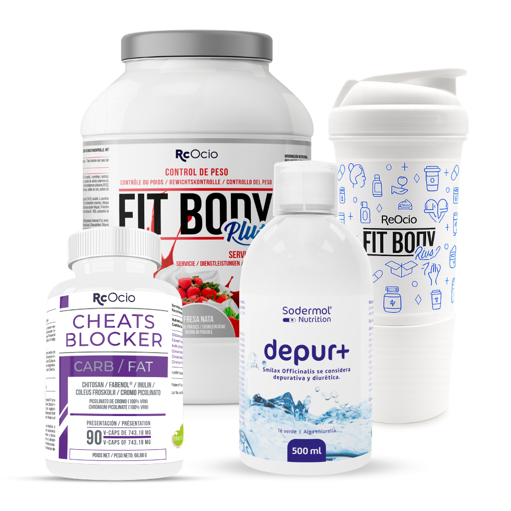 PACK Completo Adelgazamiento con vaso coctelera
