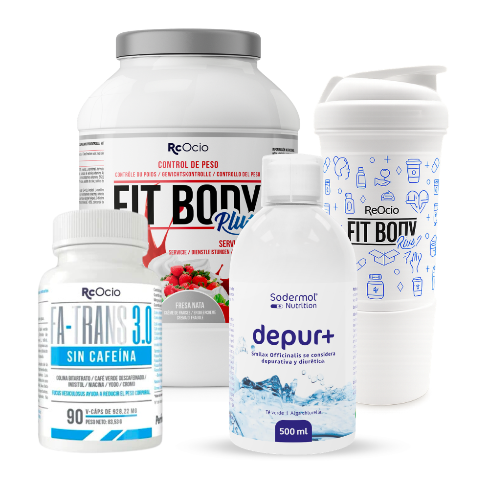 PACK Completo Adelgazamiento con vaso coctelera