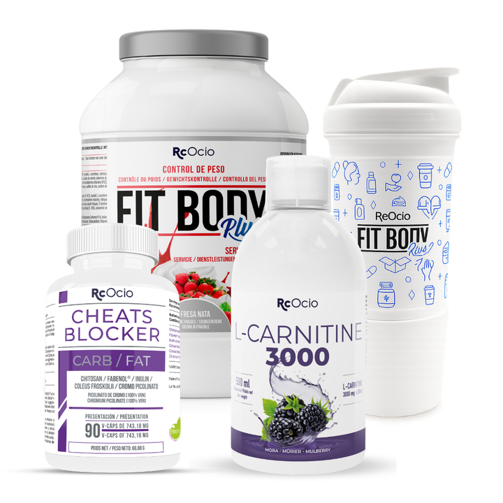 PACK Completo Adelgazamiento con vaso coctelera