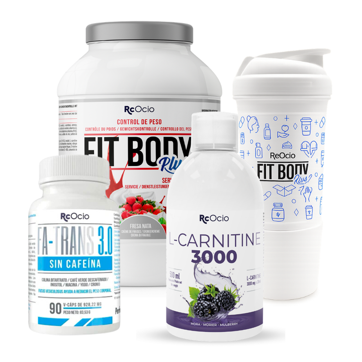 PACK Completo Adelgazamiento con vaso coctelera