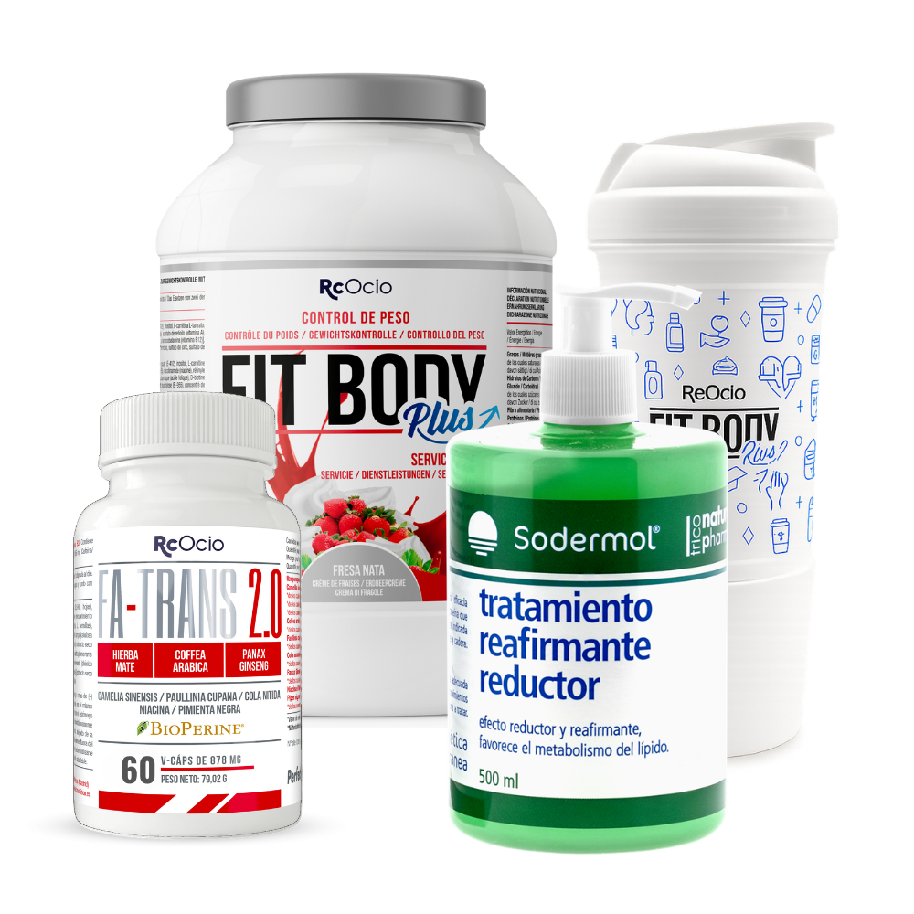 PACK Completo Adelgazamiento con vaso coctelera