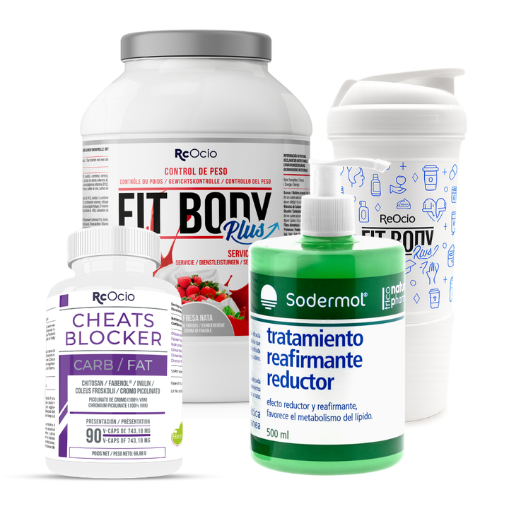 PACK Completo Adelgazamiento con vaso coctelera