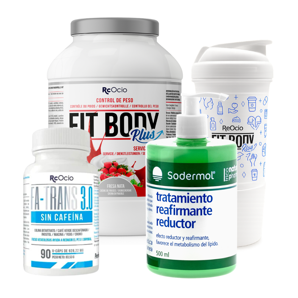 PACK Completo Adelgazamiento con vaso coctelera