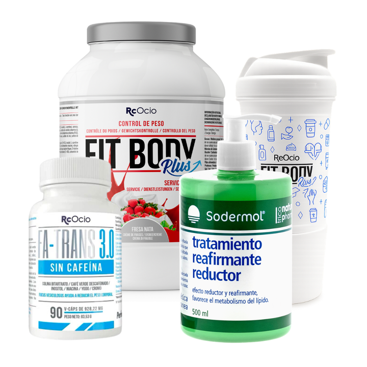 PACK Completo Adelgazamiento con vaso coctelera