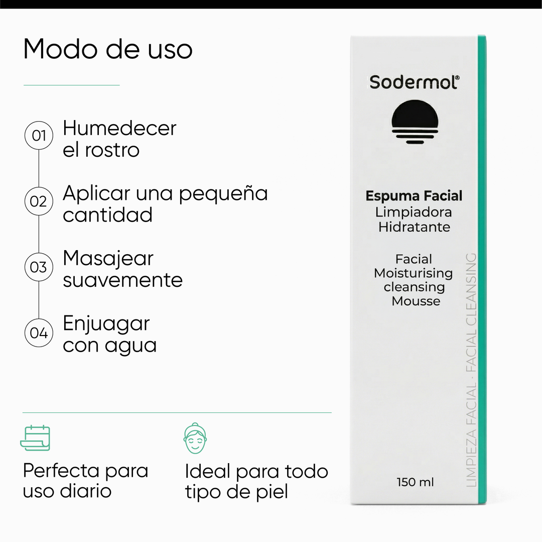 ESPUMA LIMPIADORA SODERMOL