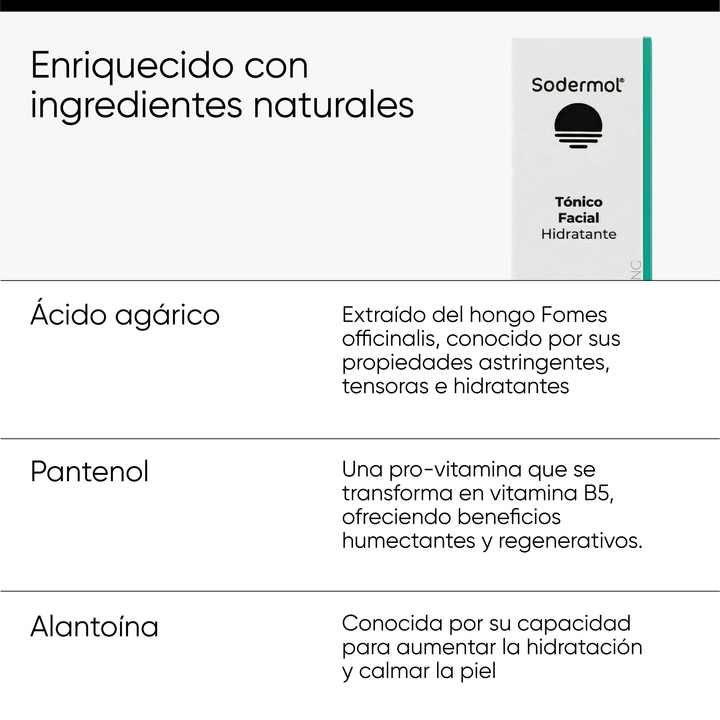 TONICO FACIAL SODERMOL