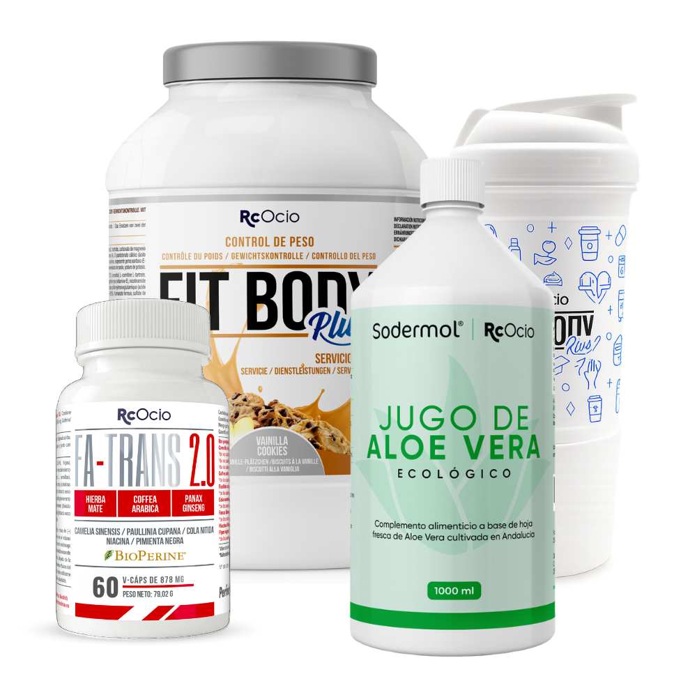 PACK Completo Adelgazamiento con vaso coctelera