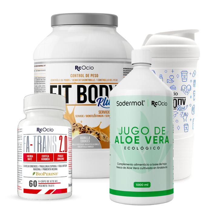 PACK Completo Adelgazamiento con vaso coctelera