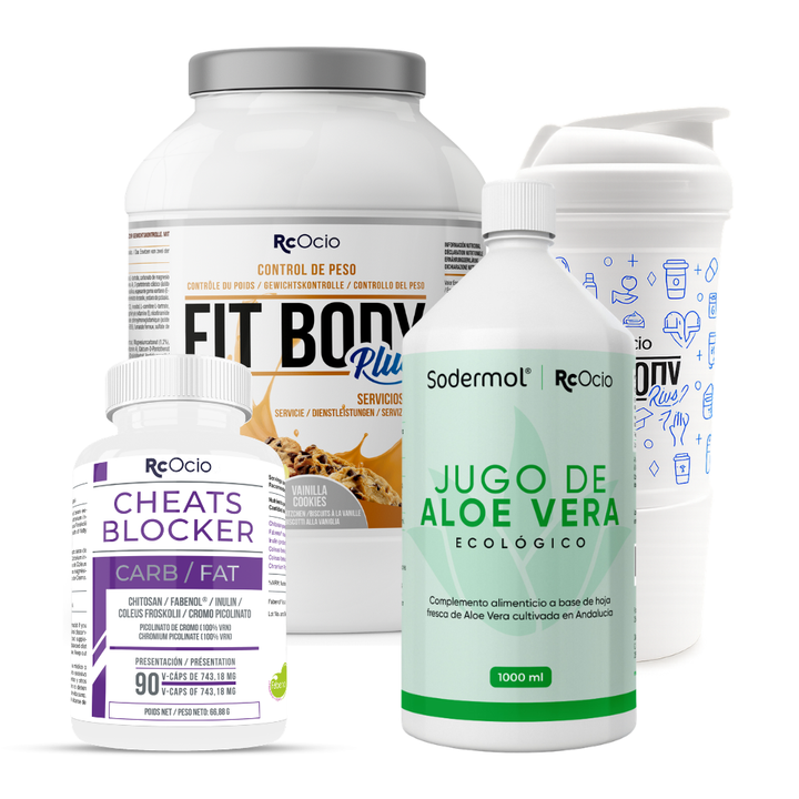 PACK Completo Adelgazamiento con vaso coctelera