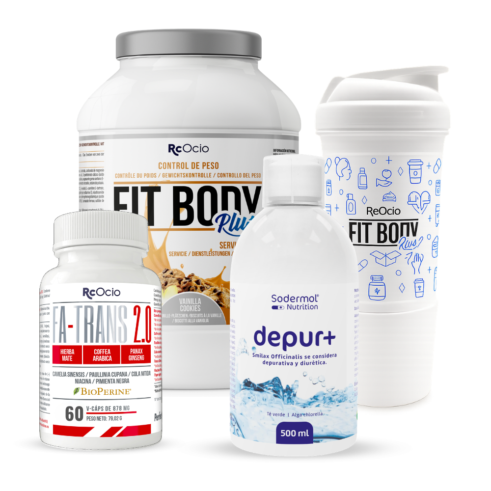 PACK Completo Adelgazamiento con vaso coctelera