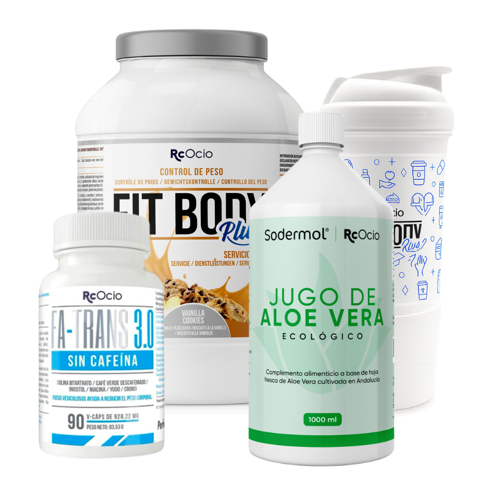 PACK Completo Adelgazamiento con vaso coctelera