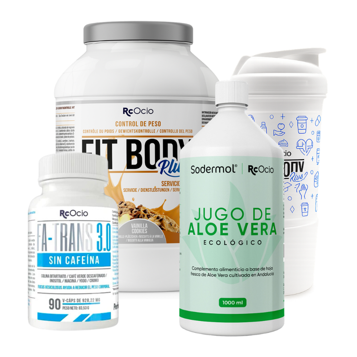 PACK Completo Adelgazamiento con vaso coctelera