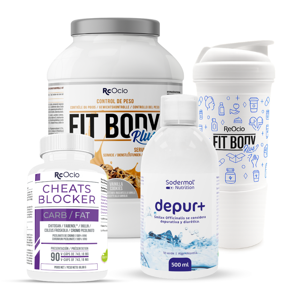 PACK Completo Adelgazamiento con vaso coctelera