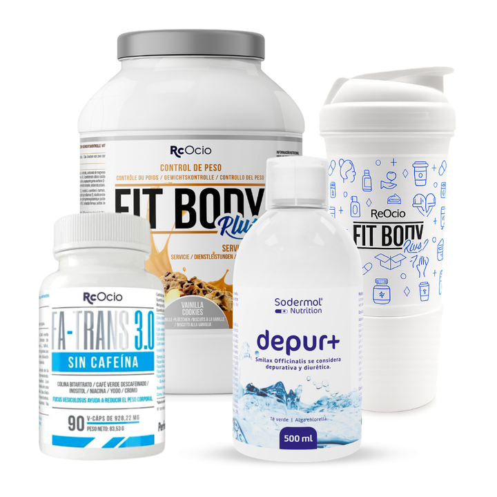 PACK Completo Adelgazamiento con vaso coctelera
