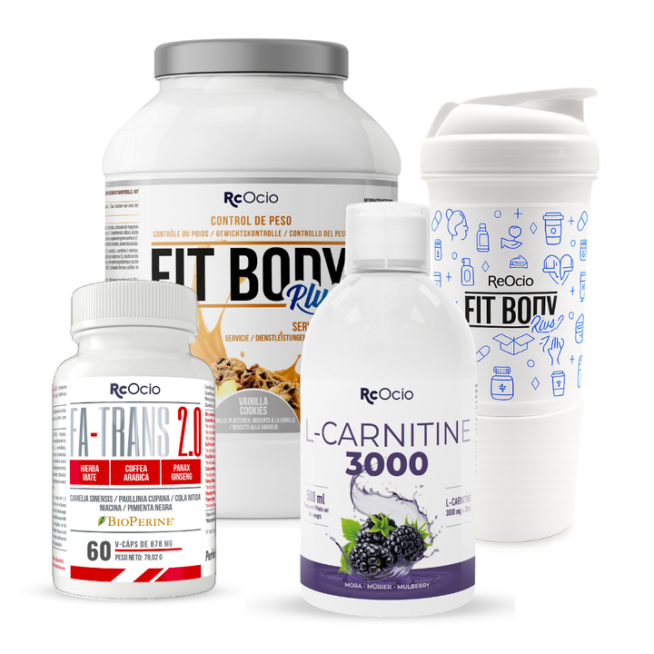 PACK Completo Adelgazamiento con vaso coctelera