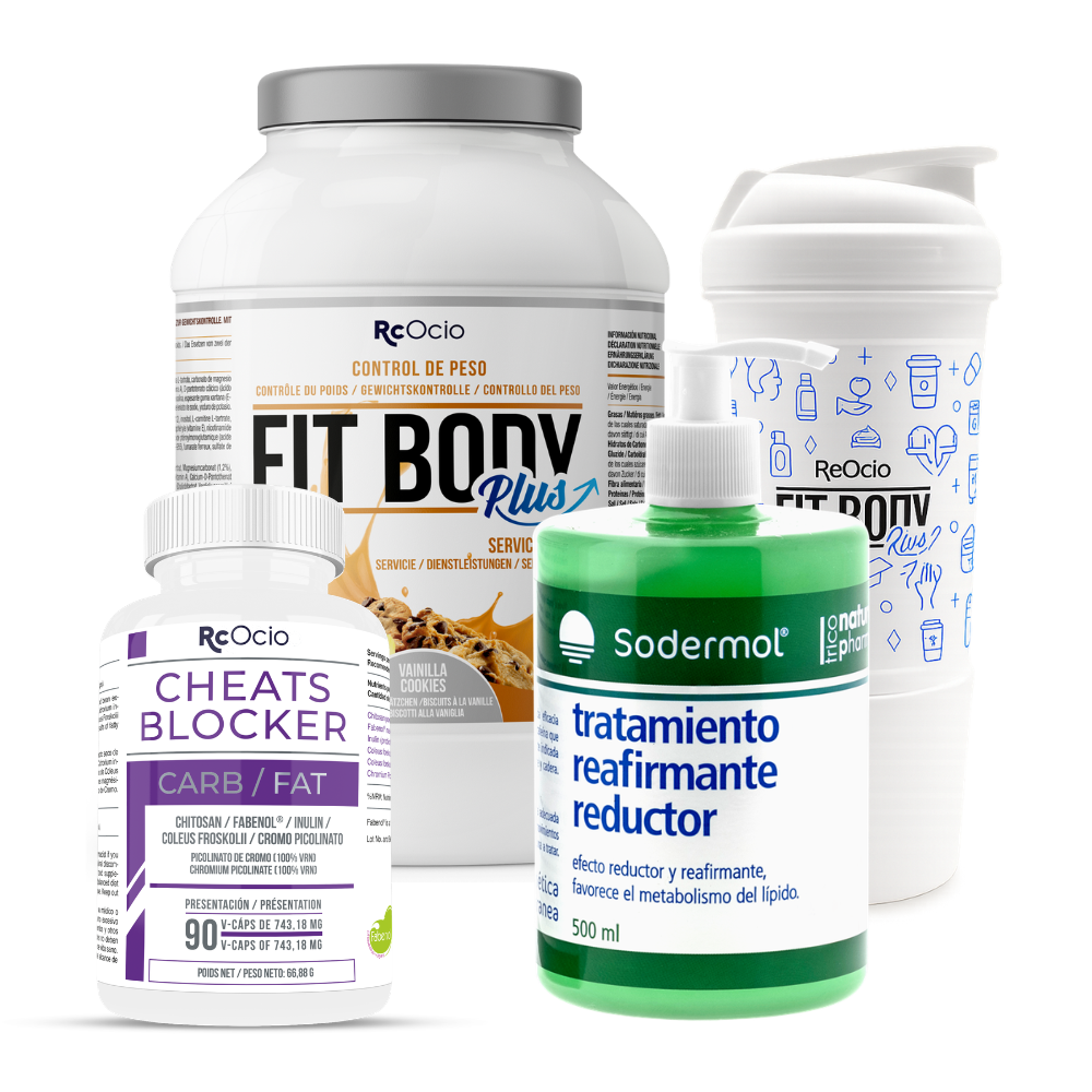 PACK Completo Adelgazamiento con vaso coctelera