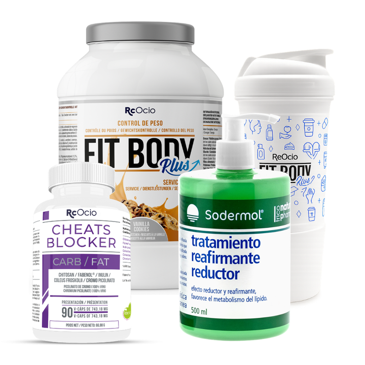 PACK Completo Adelgazamiento con vaso coctelera