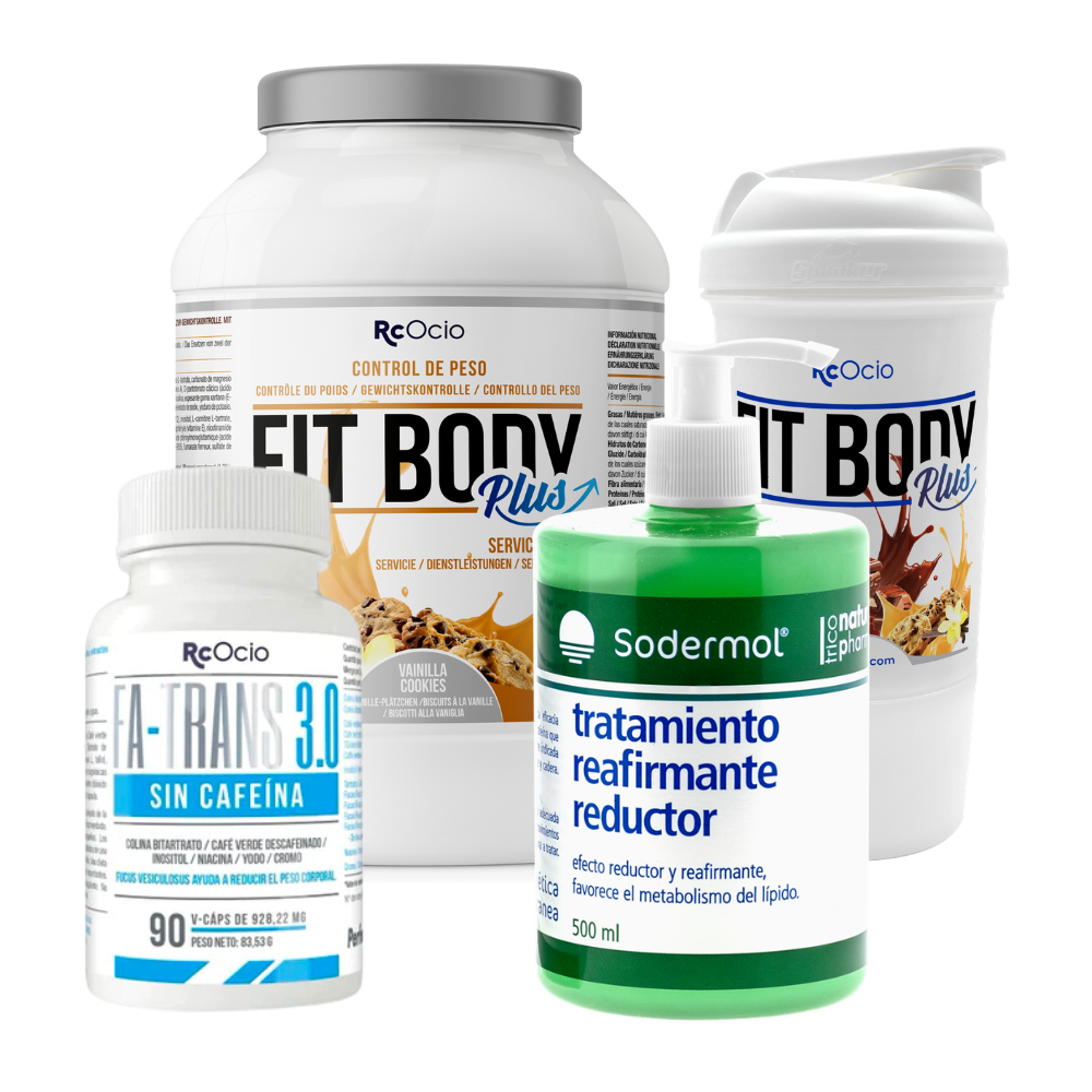 PACK Completo Adelgazamiento con vaso coctelera