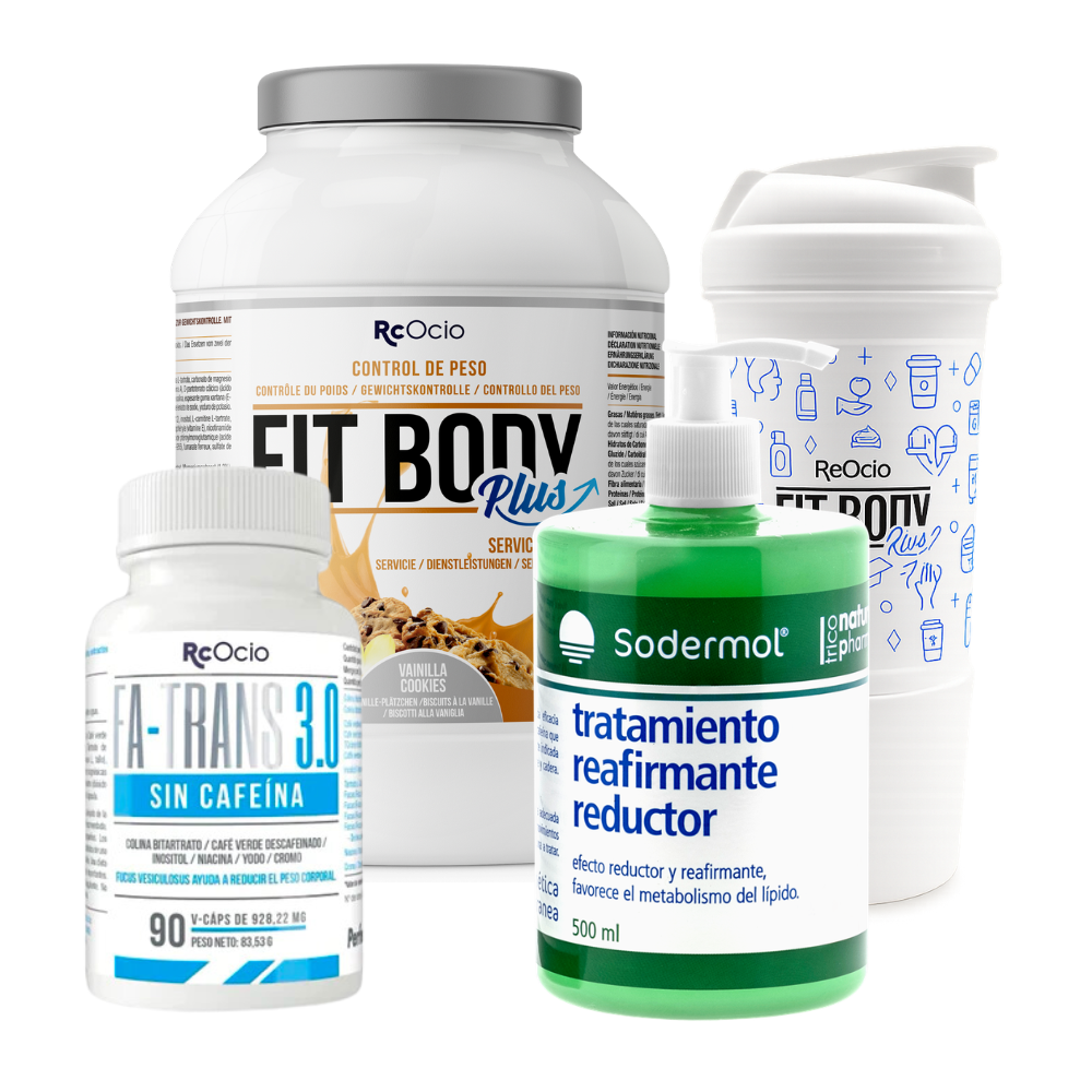 PACK Completo Adelgazamiento con vaso coctelera