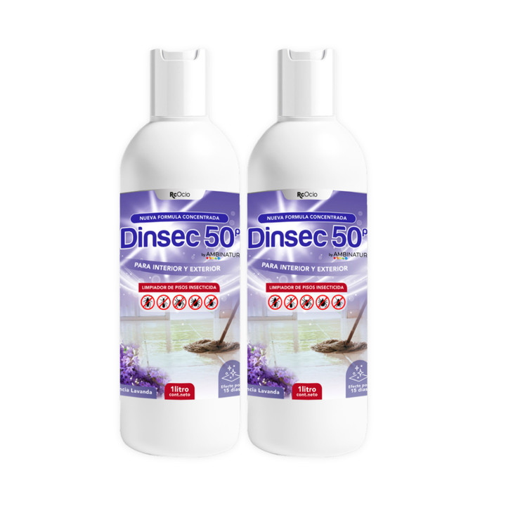 Pack 2 Friegasuelos insecticida 1L