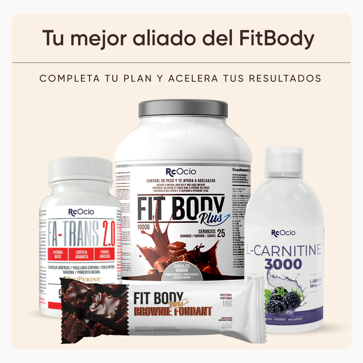 Barritas FIT BODY BARS by RcOcio – La comida sólida Fit con sabor brutal