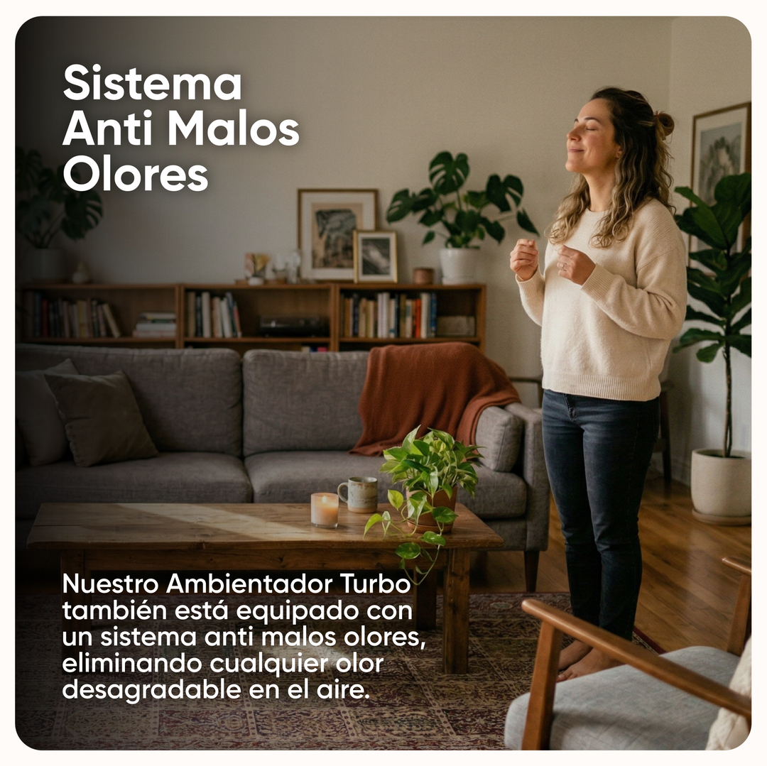 Ambientador en Spray Turbo PACK 2 UNIDADES neutralizador