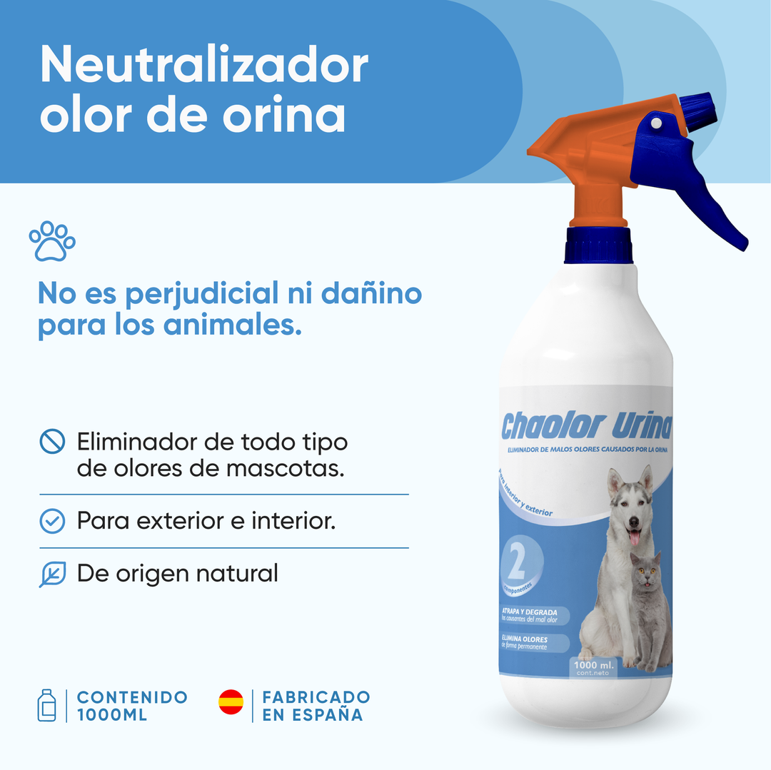 Chao olor® | Neutralizador olor de orina