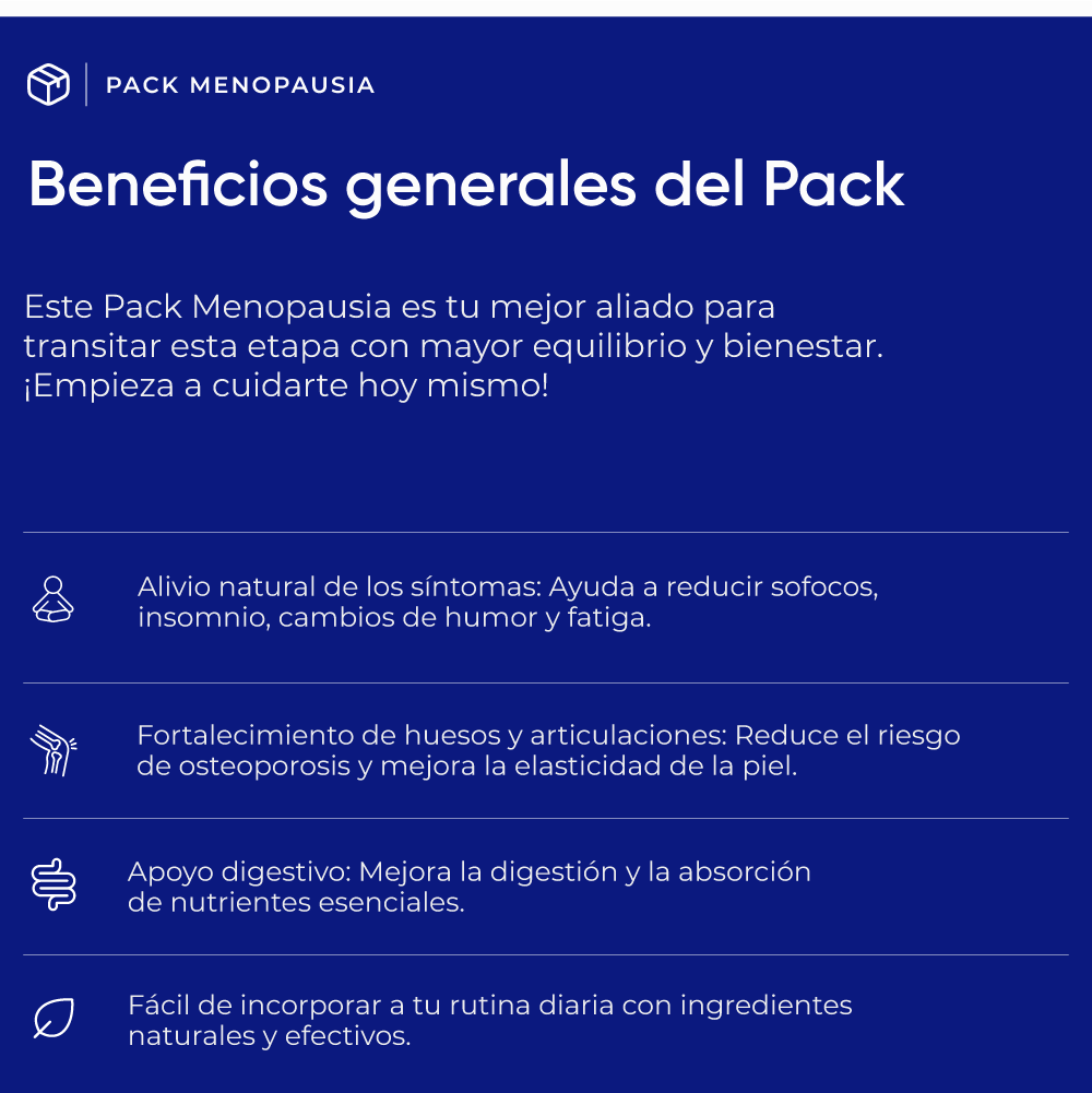 Caja Bienestar - Pack Menopausia