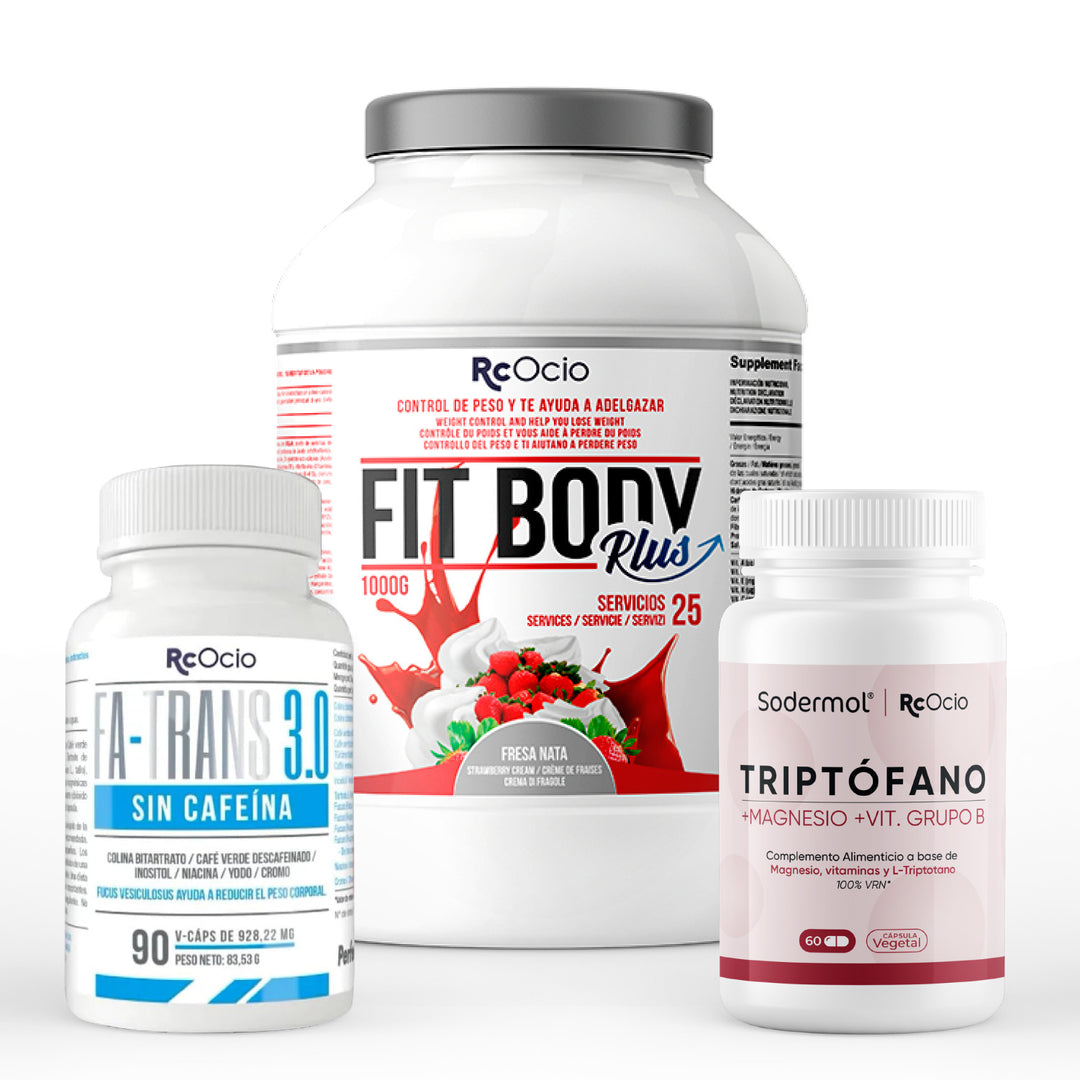 FIT BODY RcOcio Batido sustitutivo de comida con proteina y Colágeno