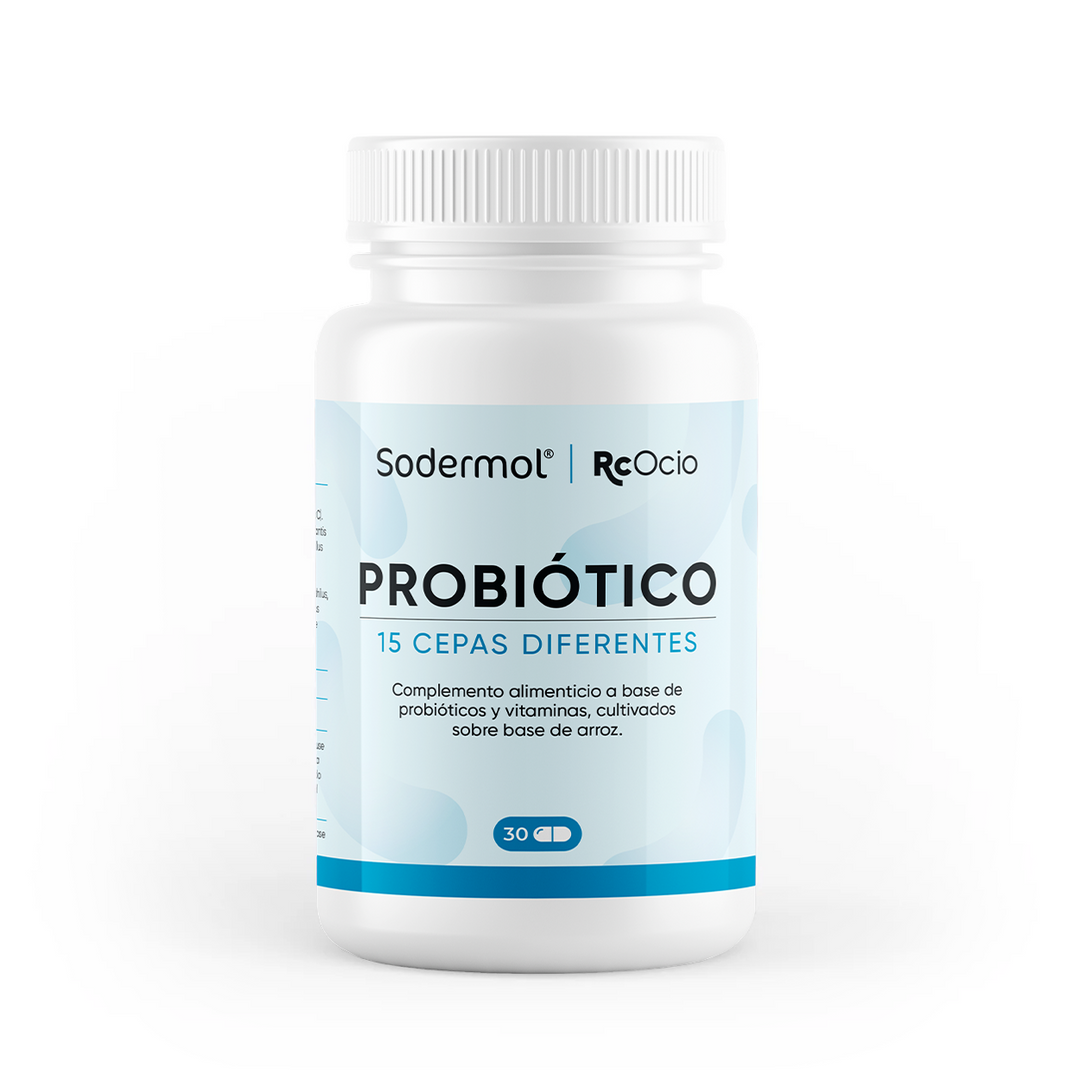 Probióticos veganos con 15 cepas