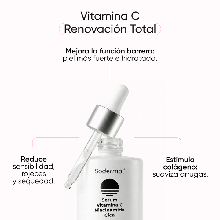 Sérum Vitamina c + Niacidamida + Cica