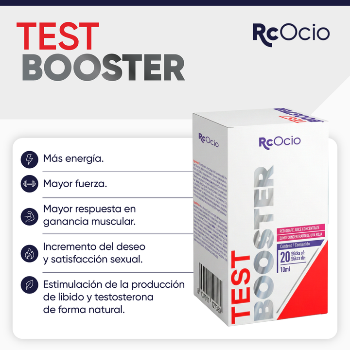 Project Test Booster TEST BOOSTER 20 STICKS – RcOcio
